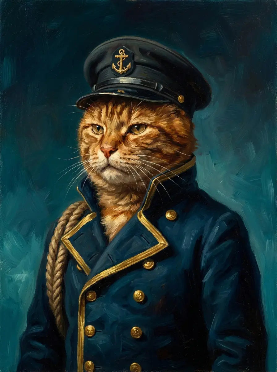Capitaine Croquette — chat → capitaine