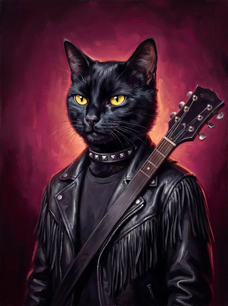 Exemple de tableau Rockstar (chat → rockstar)