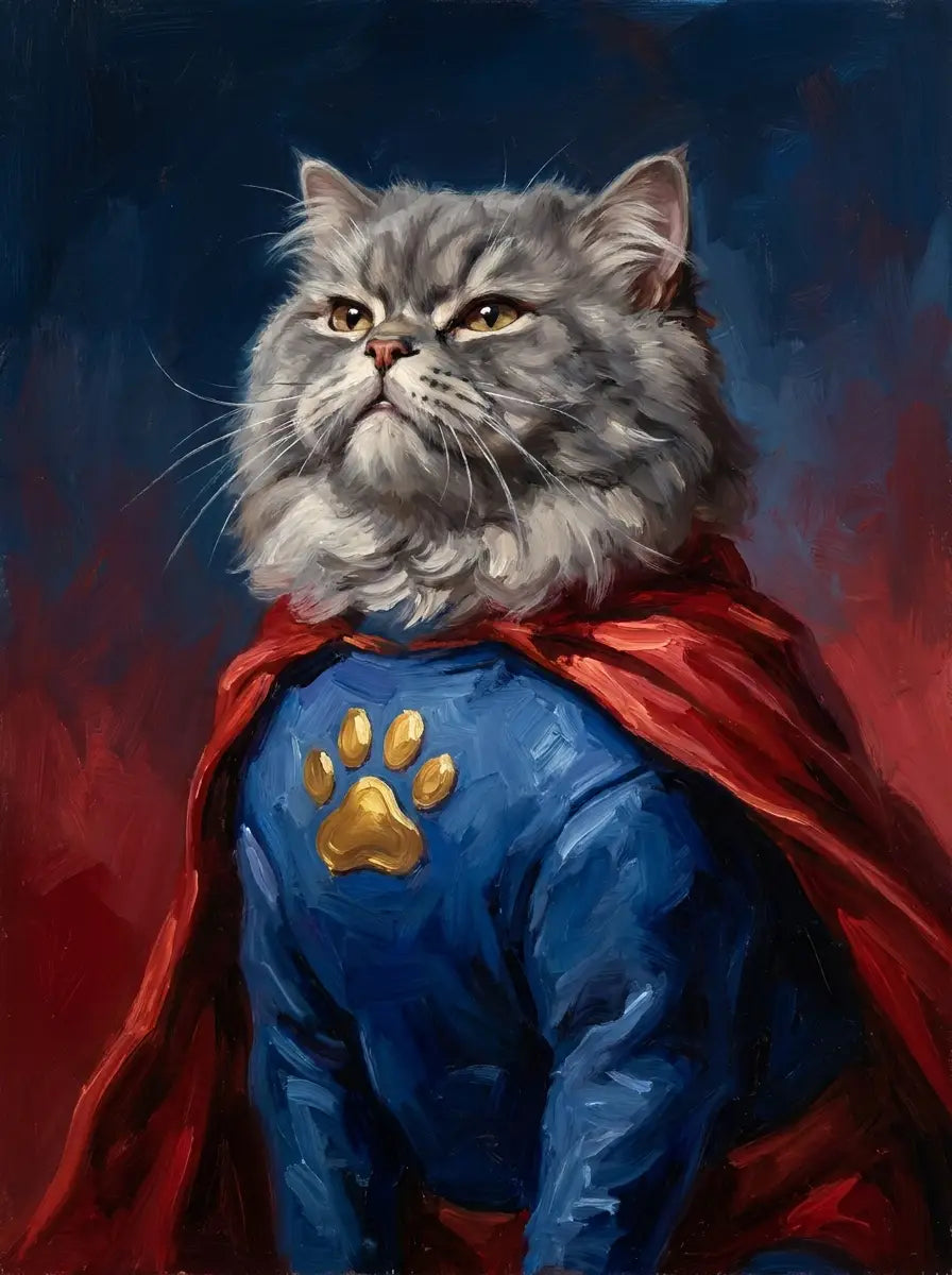 Exemple de tableau Super-héros (chat → super-héros)