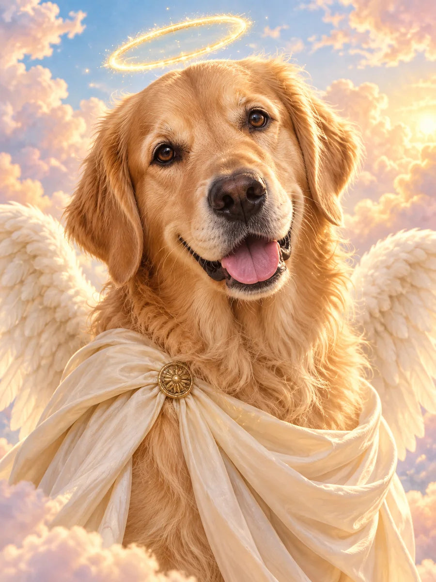 Petit Ange, exemple de portrait ange