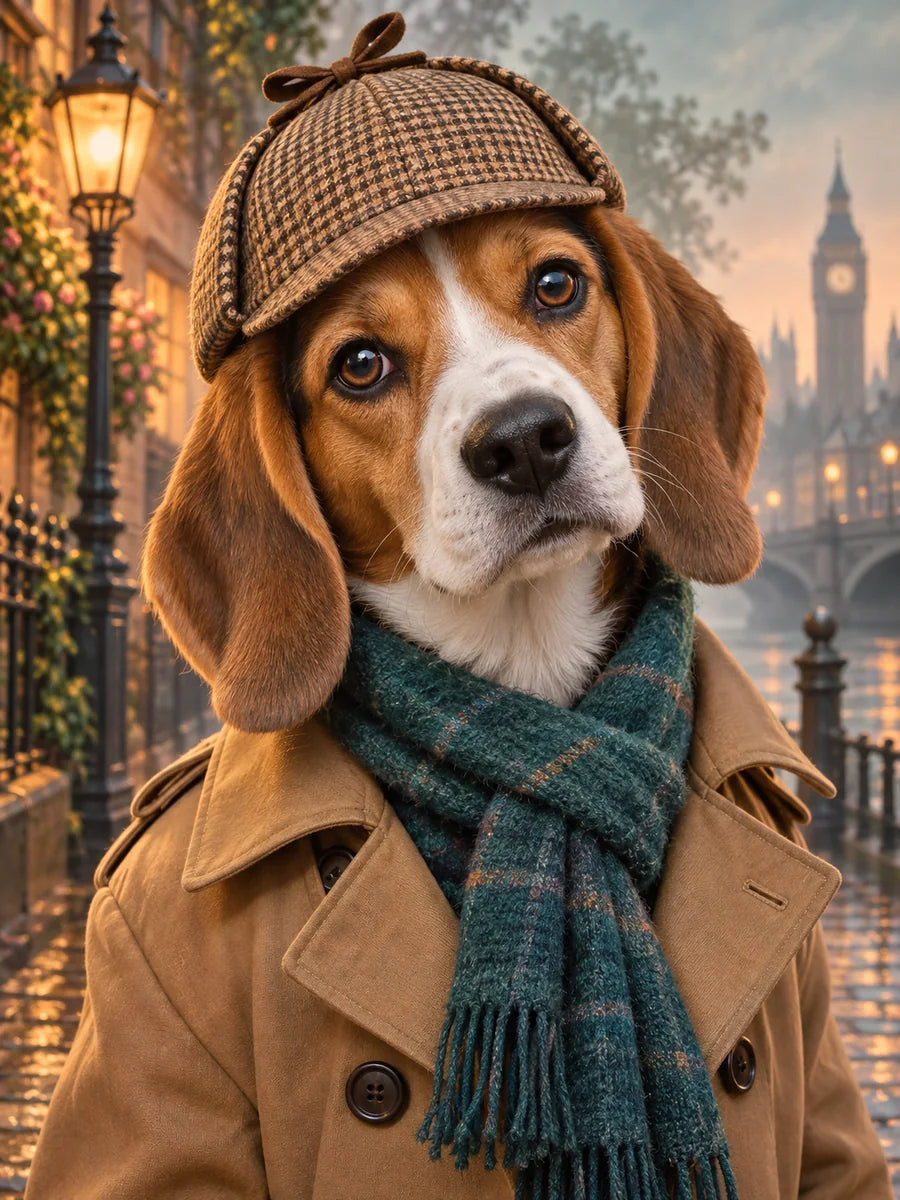 Sherlock Flairs, exemple de portrait détective