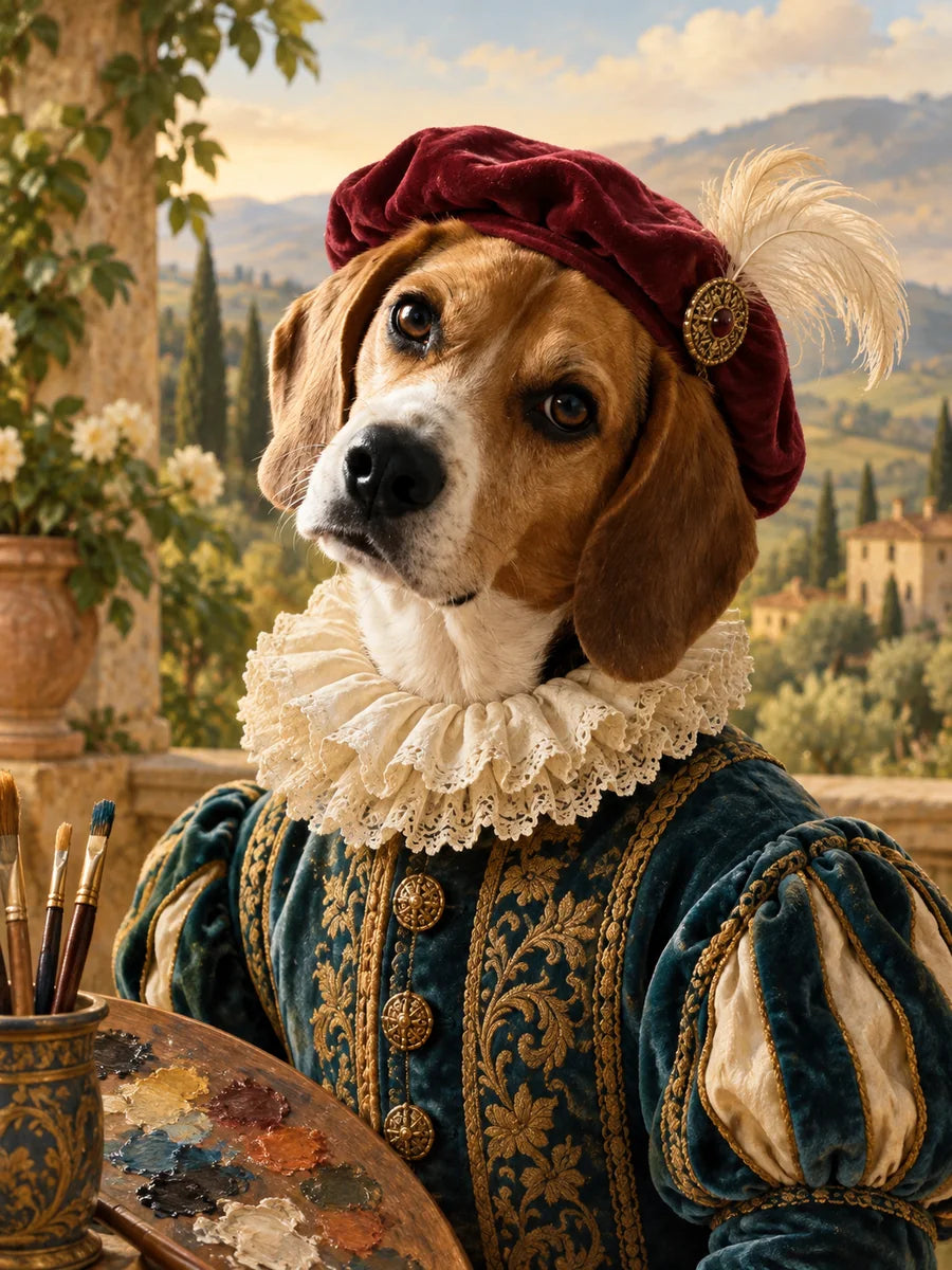Léonard de Pinci, exemple de portrait renaissance